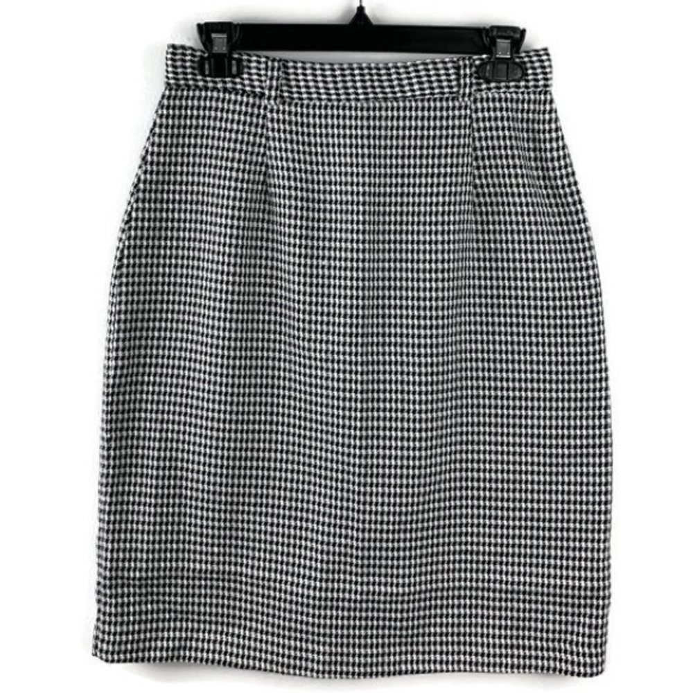 Bobbie Brooks Vintage Union Houndstooth Skirt